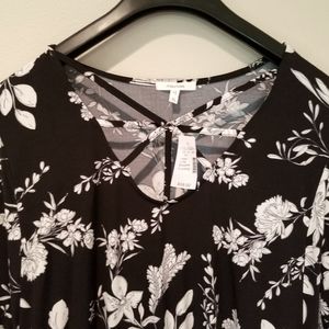 Black Flutter Sleeve Strappy Mini Dress